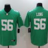 Men's Philadelphia Eagles Chris Long #56 Green Jersey