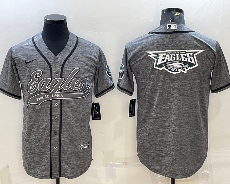 Men's Philadelphia Eagles Gray Jersey