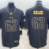 Men's Philadelphia Eagles Jason Kelce #62 Black Jersey