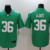 Men's Philadelphia Eagles Jay Ajayi #36 Green Jersey