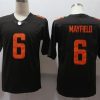 Men's Cleveland Browns Baker Mayfield #6 Brown Alternate Legend Jersey