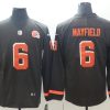 Men's Cleveland Browns Baker Mayfield #6 Brown Jersey