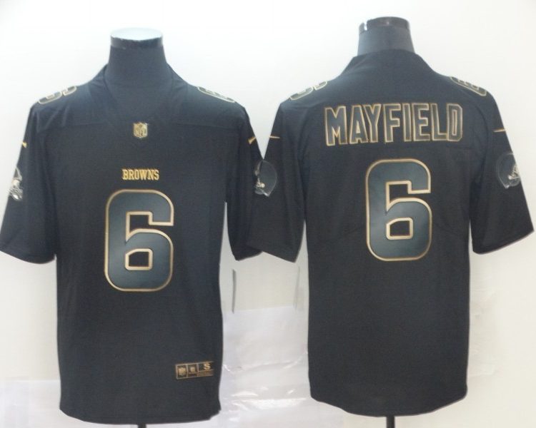 Men's Cleveland Browns Baker Mayfield Black Jersey