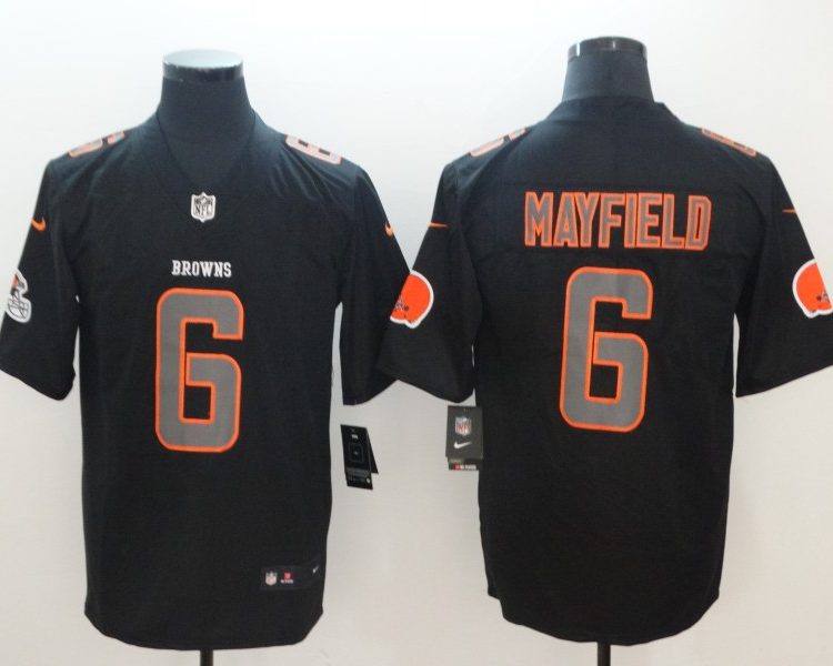 Men's Cleveland Browns Baker Mayfield Black Jersey