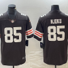 Men's Cleveland Browns David Njoku #85 Brown Jersey