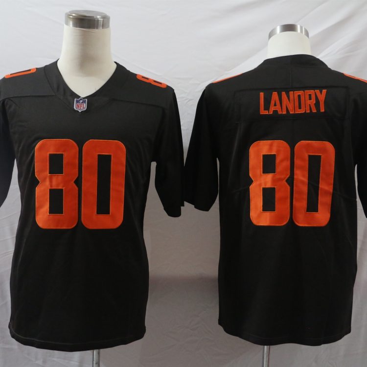 Men's Cleveland Browns Jarvis Landry #80 Brown Alternate Legend Jersey
