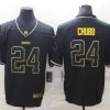 Men's Cleveland Browns Nick Chubb #24 Black Jersey