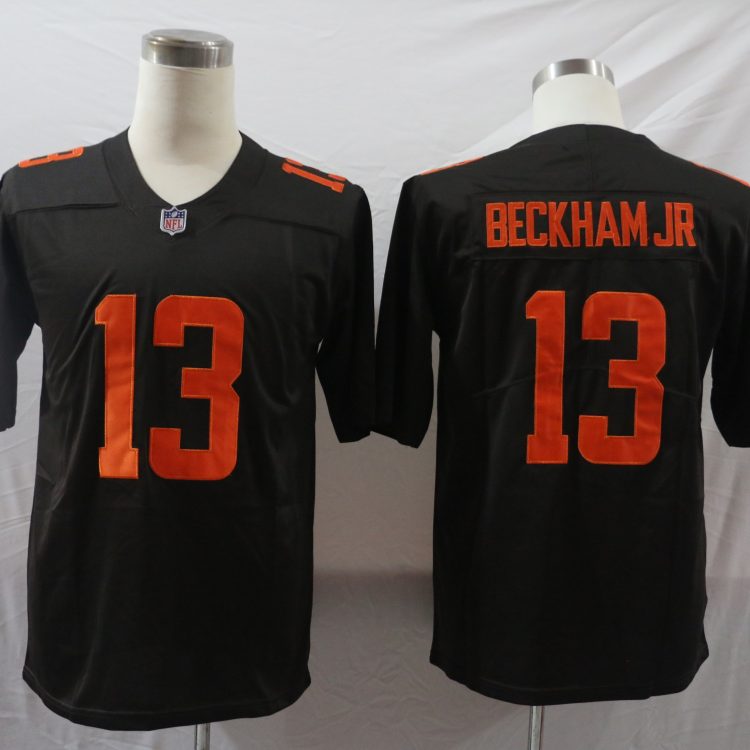 Men's Cleveland Browns Odell Beckham Jr. #13 Brown Alternate Legend Jersey