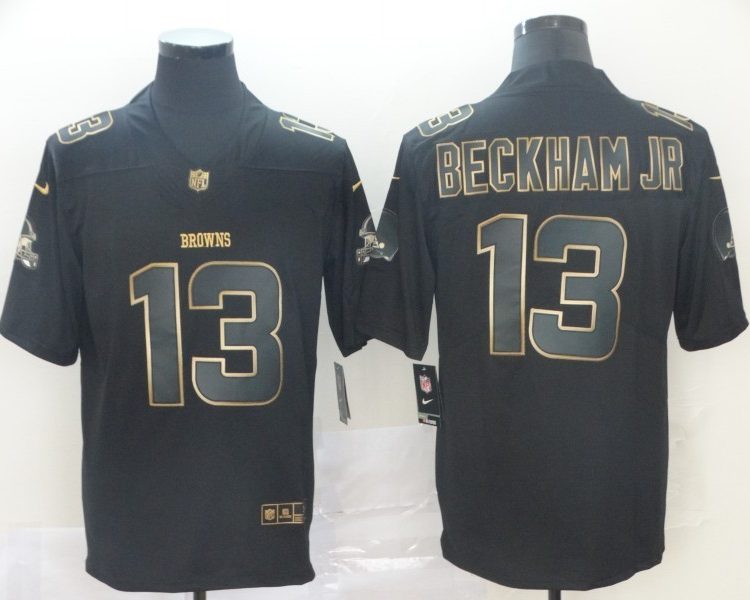 Men's Cleveland Browns Odell Beckham Jr. Black Jersey