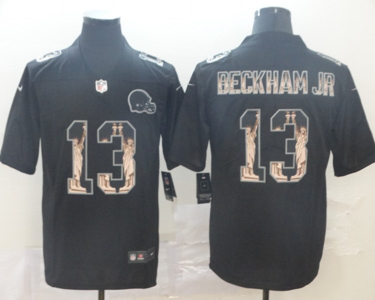 Men's Cleveland Browns Odell Beckham Jr. Black Jersey