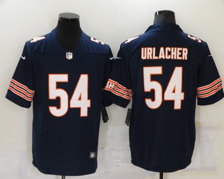 Men's Chicago Bears Brian Urlacher #54 Navy Jersey