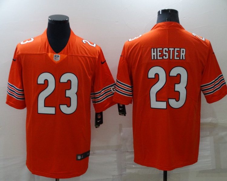 Men's Chicago Bears Devin Hester #23 Orange Jersey