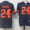 Men's Chicago Bears Jordan Howard #24 Navy Jersey