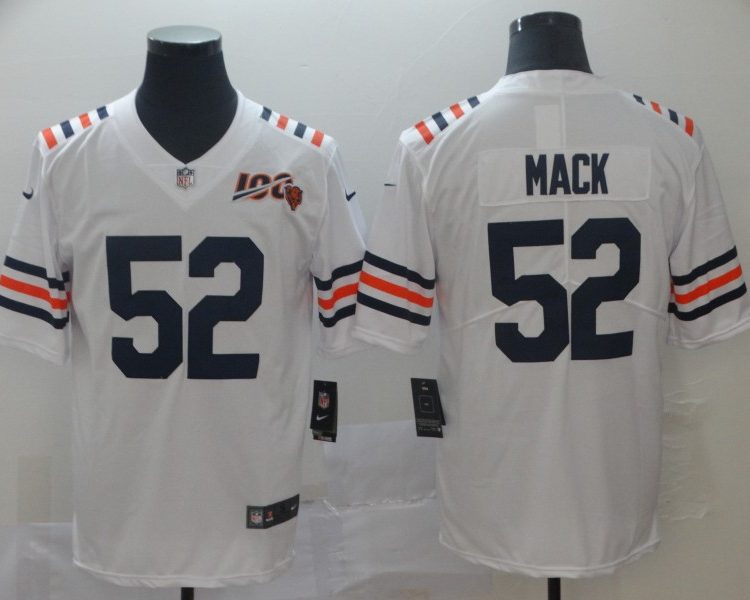 Men's Chicago Bears Khalil Mack 2021 NFL Draft First Round Pick Alternate Jersey