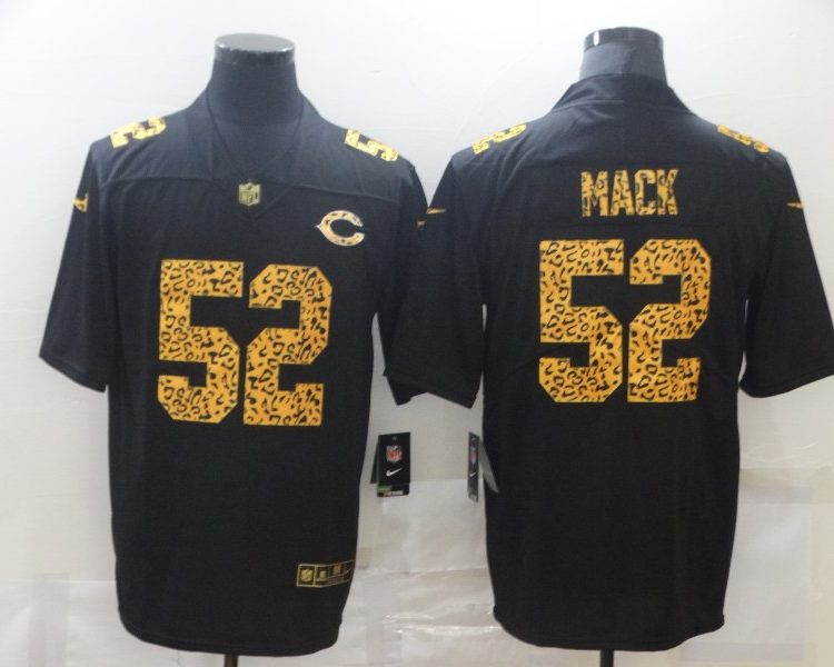 Men's Chicago Bears Khalil Mack #52 Black Jersey