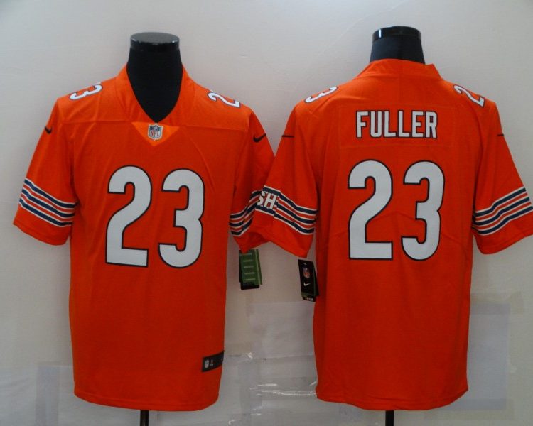 Men's Chicago Bears Kyle Fuller #23 Orange Jersey