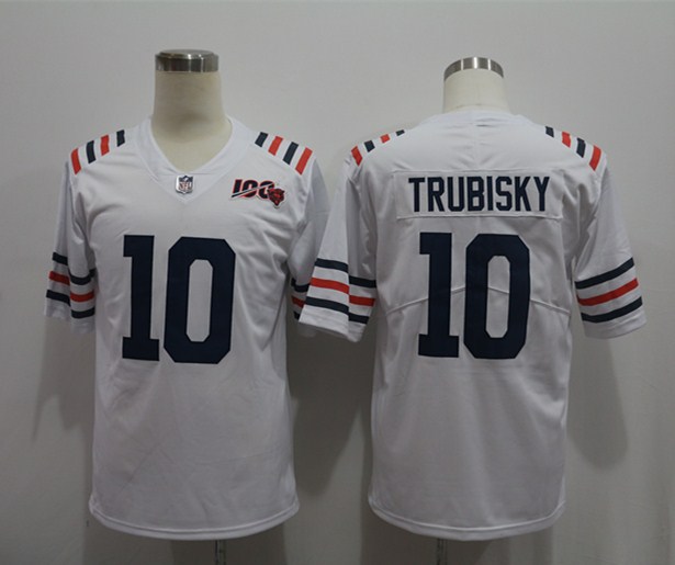 Men's Chicago Bears Mitch Trubisky 2021 NFL Draft First Round Pick Alternate Jersey