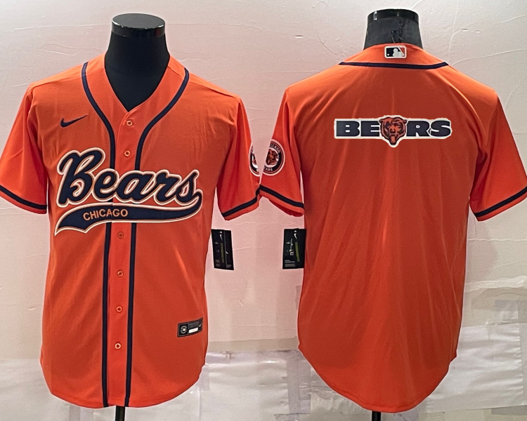 Men's Chicago Bears Orange Jersey