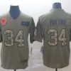 Men's Chicago Bears Walter Payton #34 Brown Team Jersey