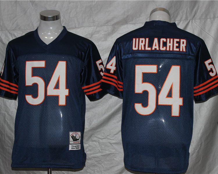 Men's Chicago Bears Brian Urlacher Mitchell & Ness Navy Legacy Jersey
