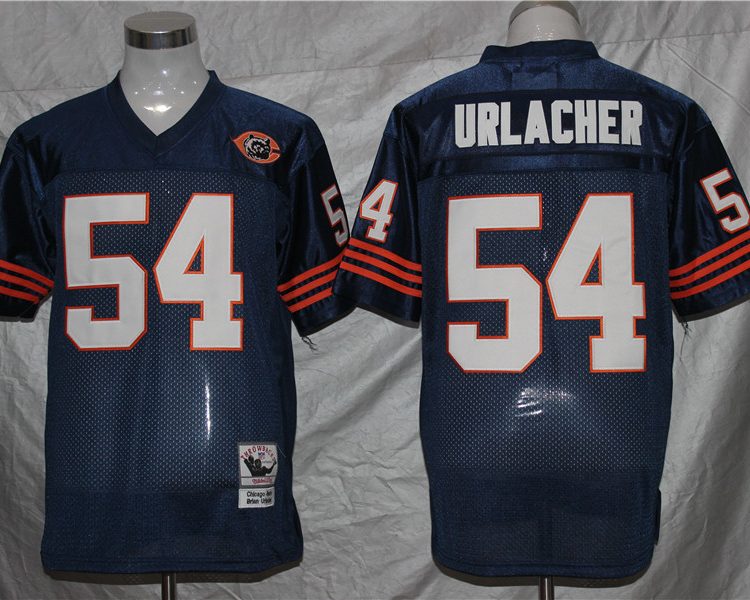 Men's Chicago Bears Brian Urlacher Mitchell & Ness Navy Legacy Jersey