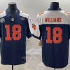 Men's Chicago Bears Caleb Williams #18 Navy Jersey