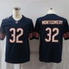 Men's Chicago Bears David Montgomery #32 Navy Jersey