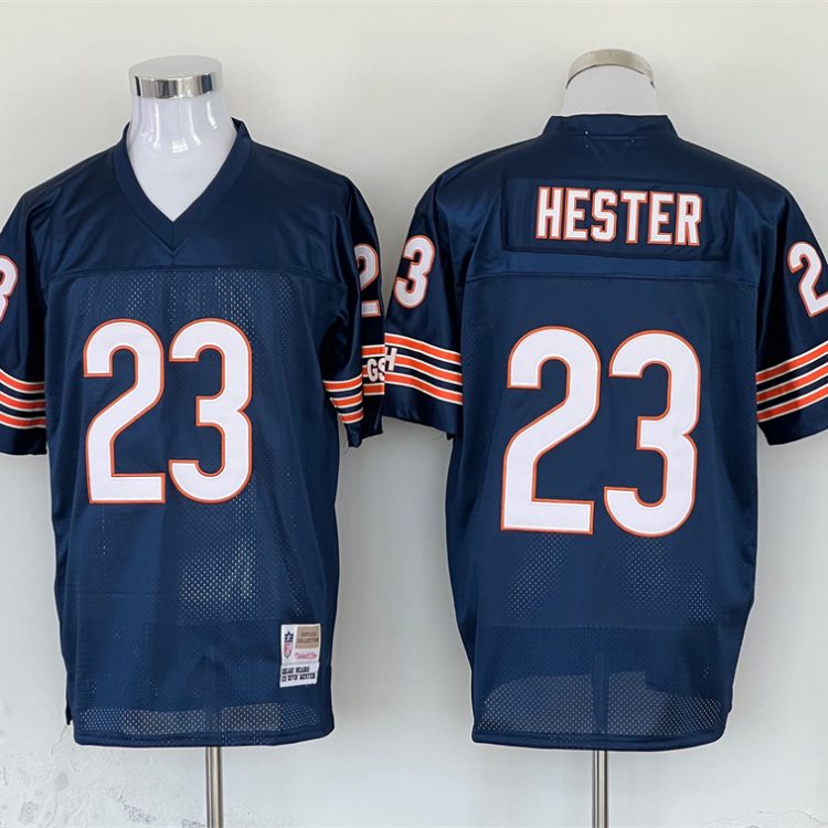 Men's Chicago Bears Devin Hester Mitchell & Ness Navy Legacy Jersey