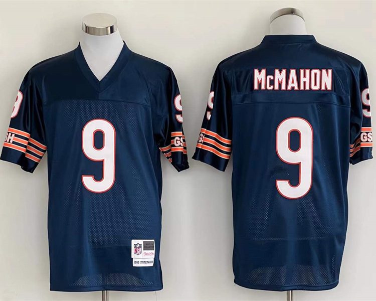 Men's Chicago Bears Jim McMahon Mitchell & Ness Navy Legacy Jersey