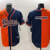 Men's Chicago Bears Orange/Navy Jersey Joint Edition
