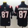 Men's New England Patriots Rob Gronkowski #87 Navy Jersey