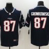 Men's New England Patriots Rob Gronkowski #87 Navy Jersey