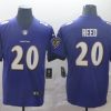 Men's Baltimore Ravens Ed Reed #20 Purple Jersey