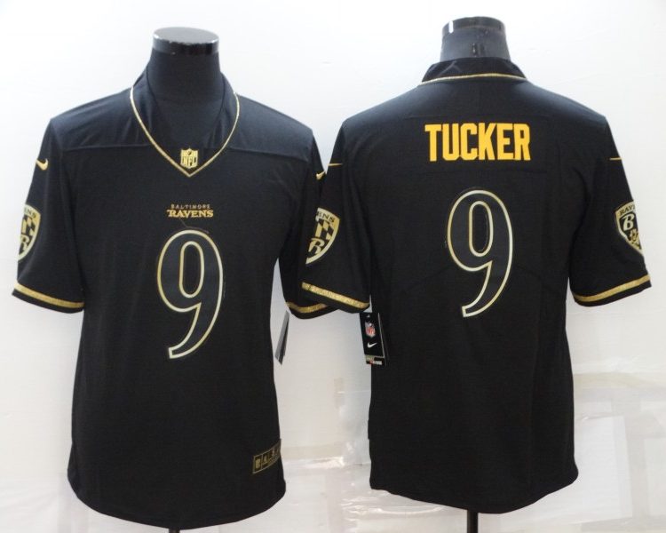 Men's Baltimore Ravens Justin Tucker #9 Back Jersey