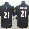 Men's Baltimore Ravens Mark Ingram II #21 Black Jersey