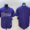 Men's Baltimore Ravens Purple Blank Jersey