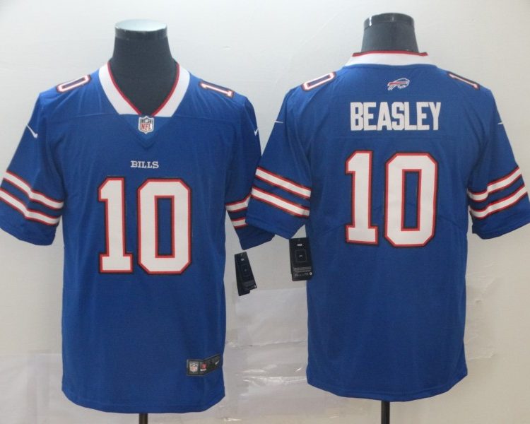 Men's Buffalo Bills Cole Beasley #10 Blue Jersey