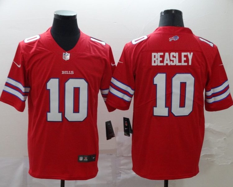 Men's Buffalo Bills Cole Beasley #10 Red Jersey