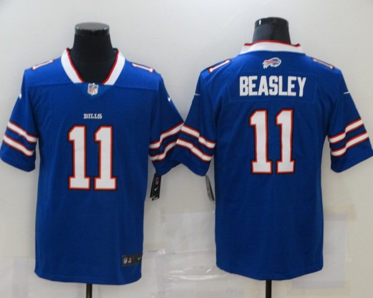Men's Buffalo Bills Cole Beasley #11 Blue Jersey