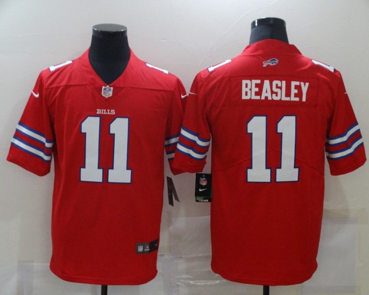 Men's Buffalo Bills Cole Beasley #11 Red Jersey