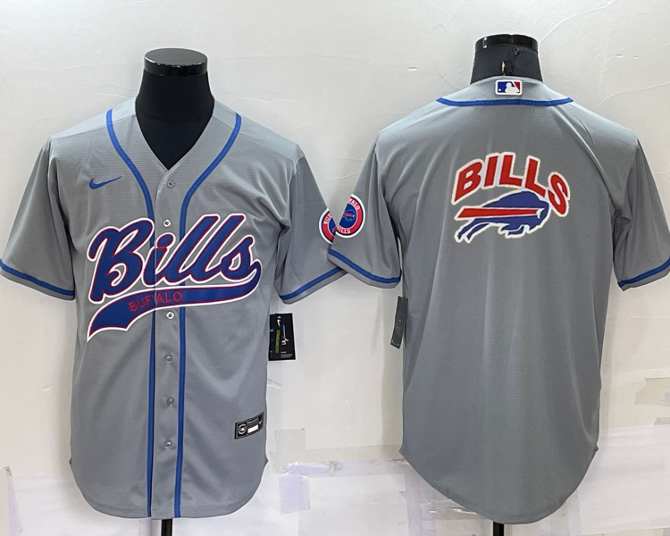Men's Buffalo Bills Gray Jersey