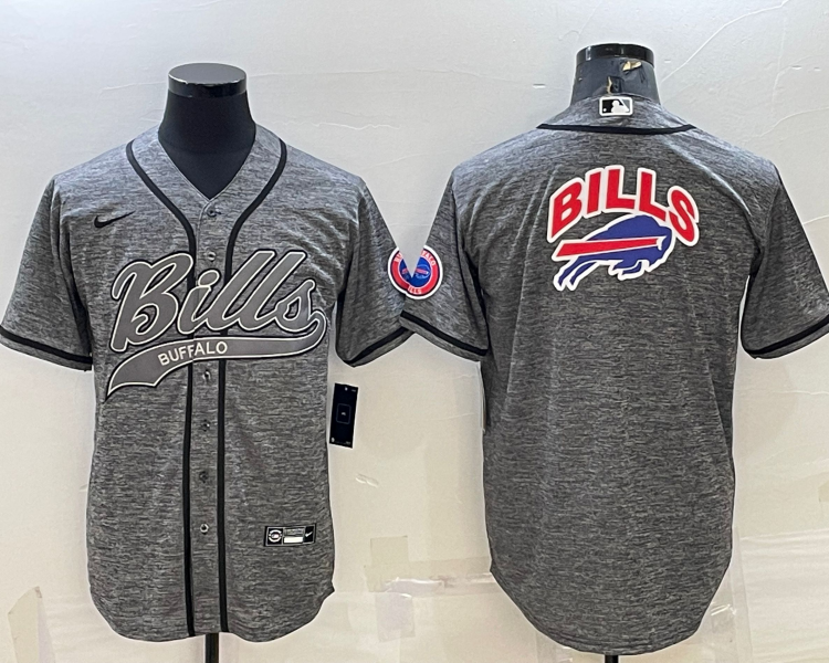 Men's Buffalo Bills Gray Jersey