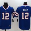 Men's Buffalo Bills Jim Kelly #12 Blue Jersey