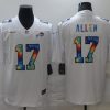 Men's Buffalo Bills Josh Allen #17 White Jersey