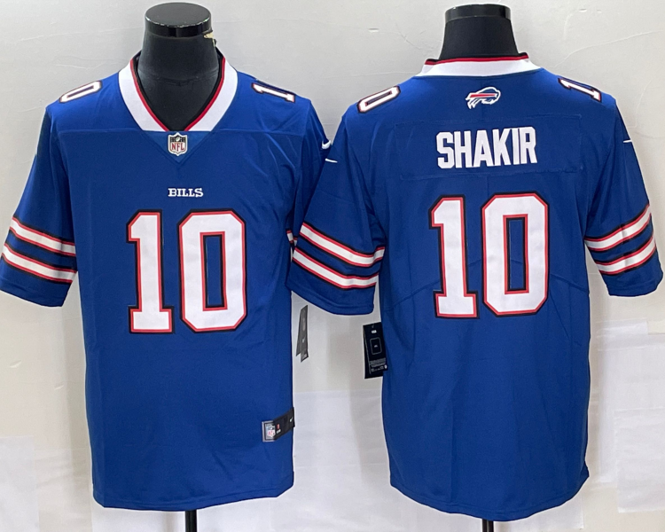 Men's Buffalo Bills Khalil Shakir #10 Royal Jersey