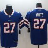 Men's Buffalo Bills Tre'Davious White #27 Blue Jersey