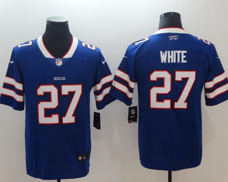 Men's Buffalo Bills Tre'Davious White #27 Blue Jersey