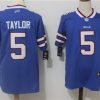 Men's Buffalo Bills Tyrod Taylor #5 Blue Jersey