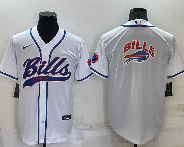 Men's Buffalo Bills White Jersey