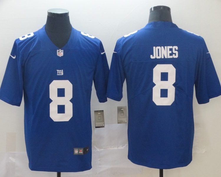Men's Daniel Jones New York Giants Nike Jersey - Royal Blue